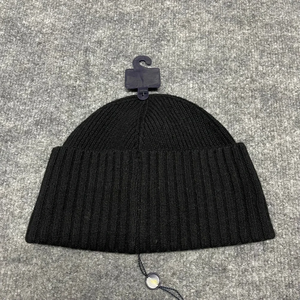 Polo Ralph Lauren Beanie Black Polo Bear Horse Hat Lunar New Year Wool Ribbed